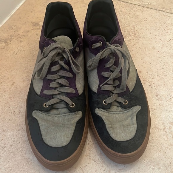 Balenciaga Men's Contrast Panel Trainers Size 43 (Men's US Size 10) - Picture 1 of 12